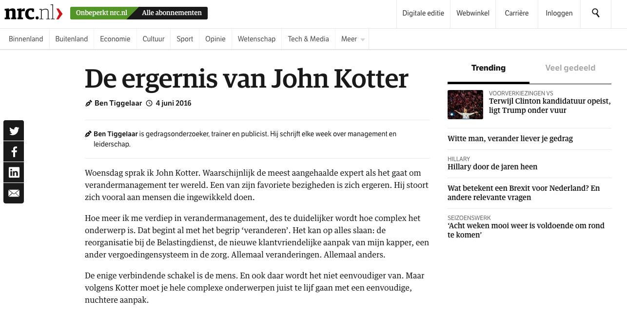 Lees hier de colum van Ben